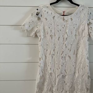 J.O.A White Lace Dress